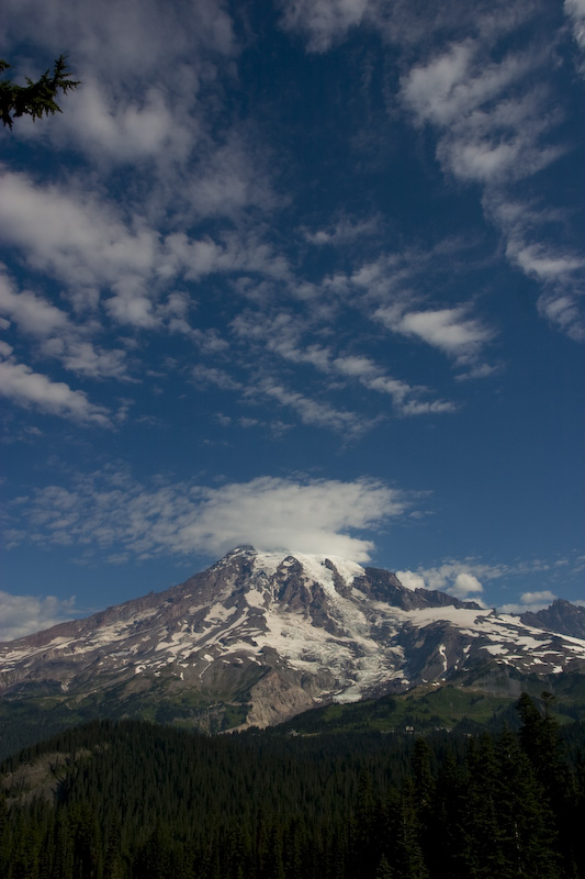 Clouds Above Mount Rainier
